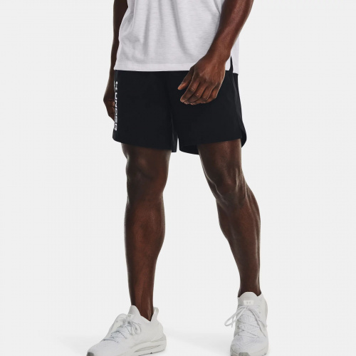 Îmbrăcăminte - Under Armour UA Launch SW 7inch Wordmark Shorts | Fitness 